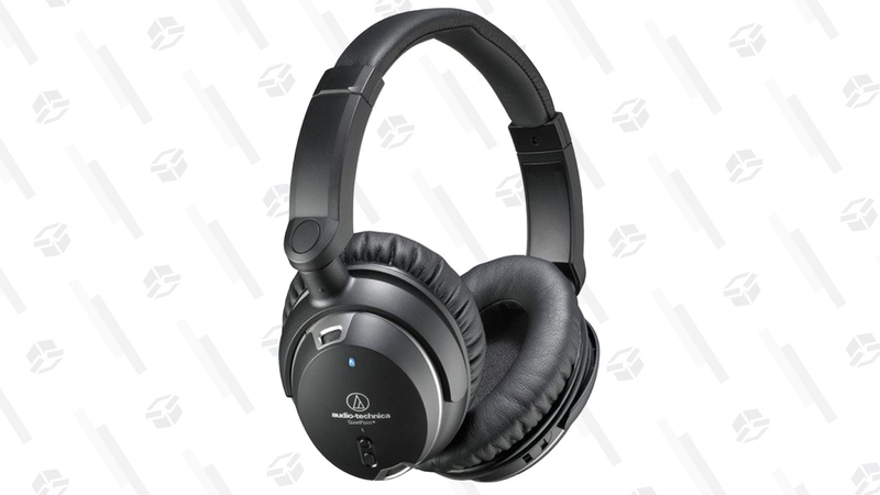 Audio Technica ATH-ANC9 QuietPoint Noise-Cancelling Headphones | $119 | Amazon